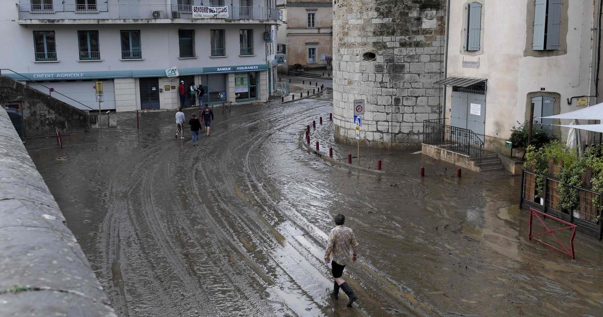 Intemp Ries Dans Le Gard L Alerte Rouge Lev E Deux Personnes Recherch Es