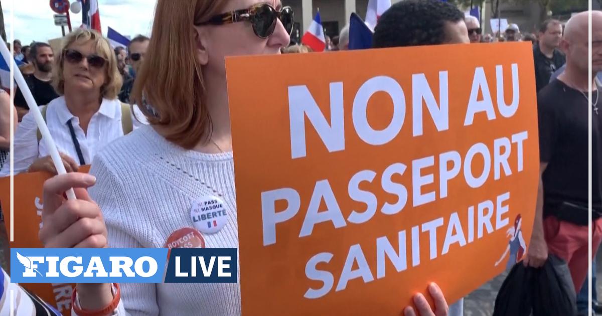 Covid Manifestants Anti Passe Sanitaire En France Ce Samedi