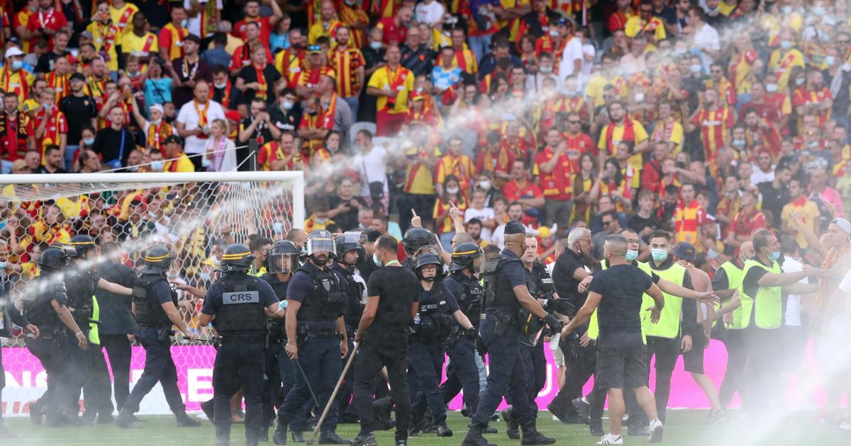 Lens Lille pour le président lensois la partie violente venait