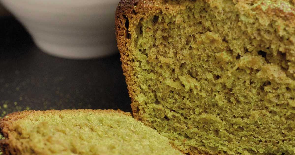 Cake au thé vert Matcha