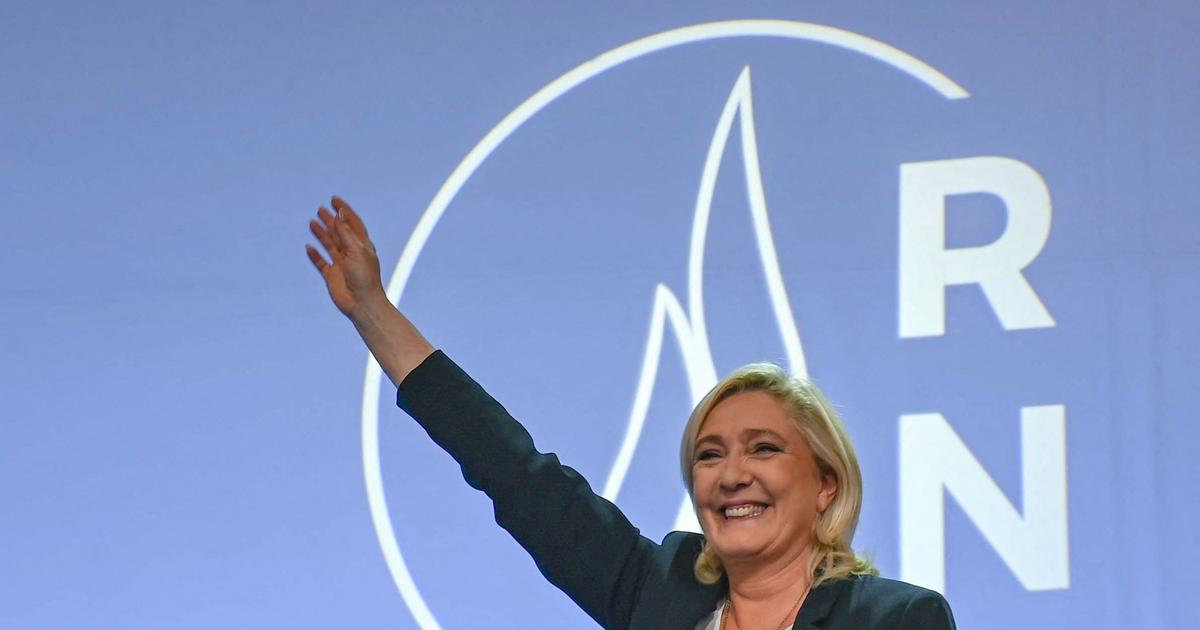 L Gislatives Marine Le Pen Donn E Gagnante Dans Sa