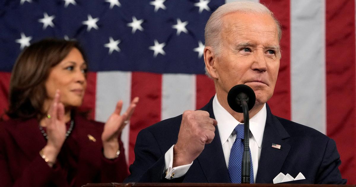 Devant le Congrès Biden tente de convaincre une Amérique qui doute