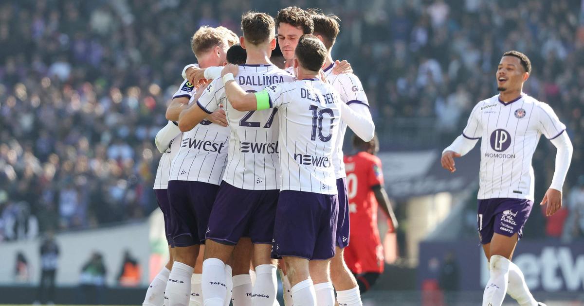 Toulouse S Impose En Costaud Face Rennes Qui Fait La Mauvaise