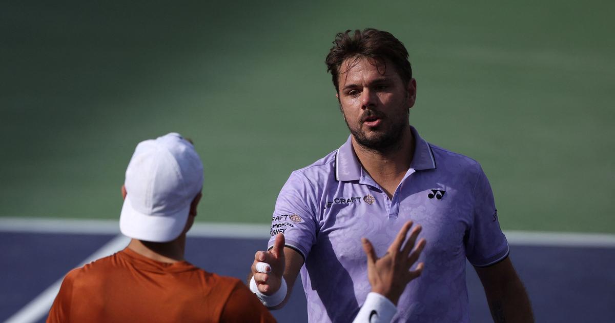 ambiance tendue entre Wawrinka et Rune à Indian Wells Crumpe