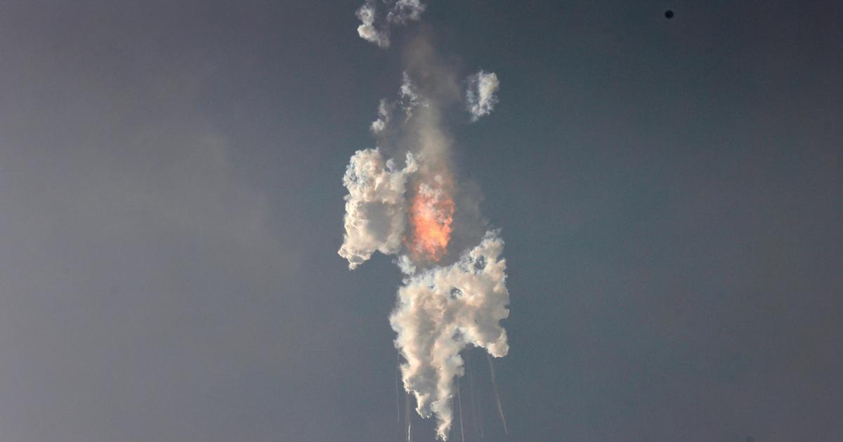 L immense fusée Starship de SpaceX explose en vol peu après son décollage