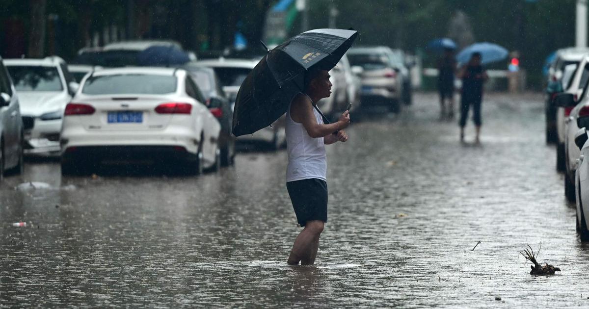 Pékin des pluies torrentielles font au moins deux morts