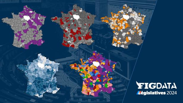 Élections législatives 2024 5 cartes pour comprendre les résultats