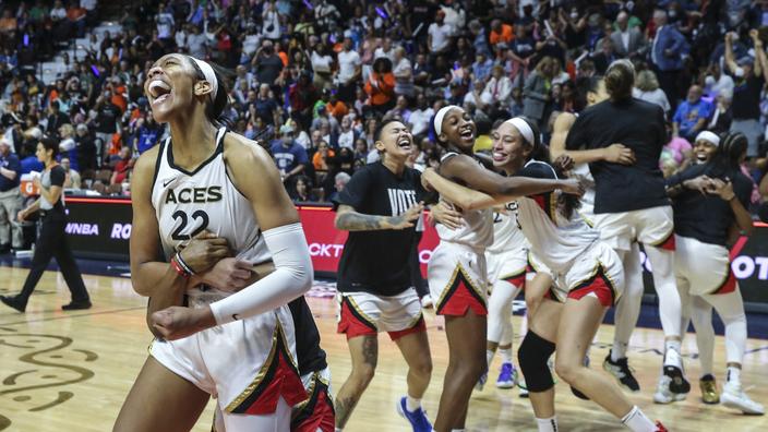 WNBA Las Vegas Remporte Le Premier Titre De Sa Jeune Histoire