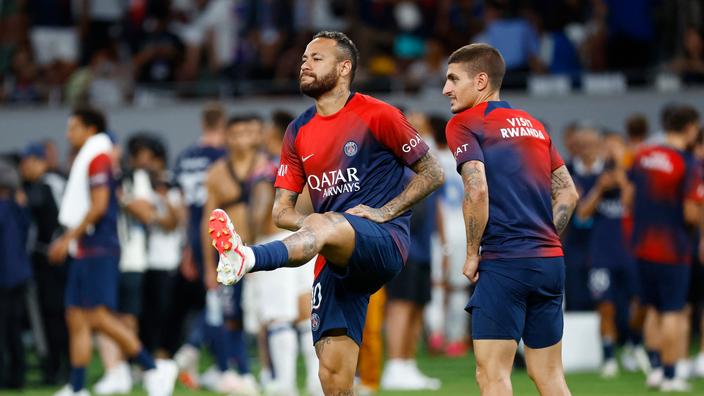 Psg Neymar Et Verratti Pouss S Vers La Sortie