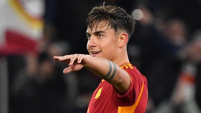 Serie A Tripl De Dybala La Roma Simpose Face Au Torino