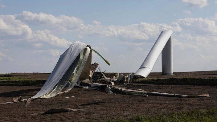 États Unis les images impressionnantes de la tornade meurtrière dans