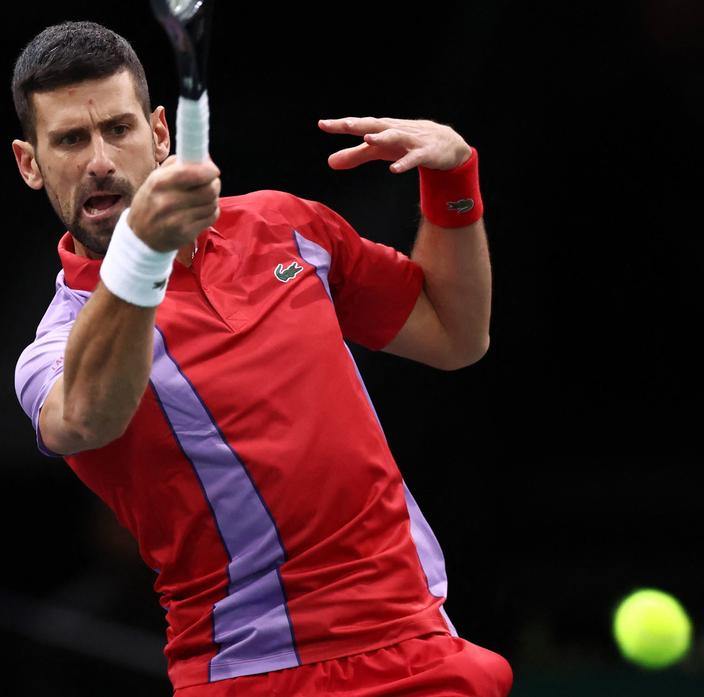 Rolex Paris Masters Djokovic Carte Facilement Etcheverry