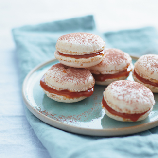 Macarons français à la confiture de bleuets (Métrique) - Cookidoo