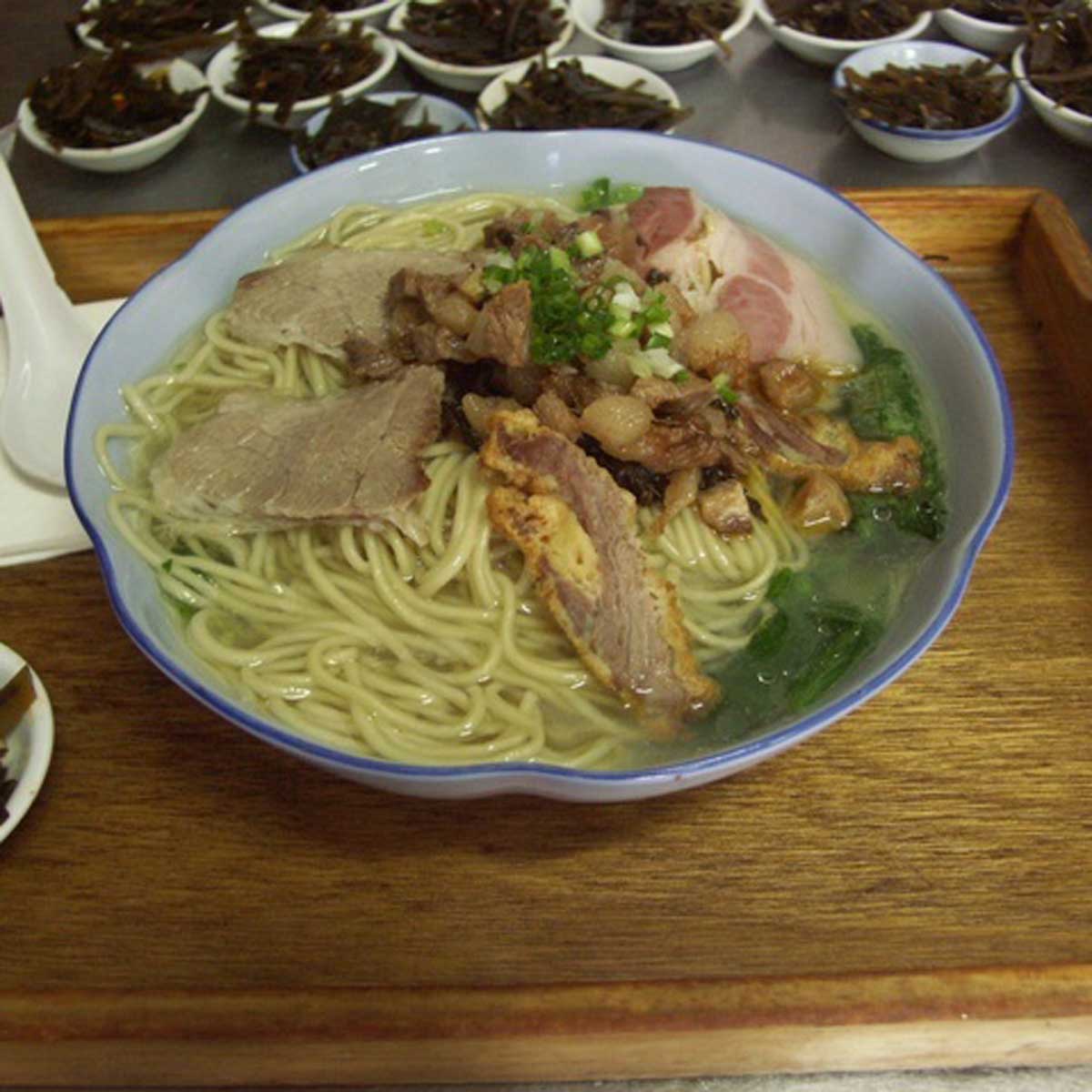Soupe chinoise au porc - Recette Ptitchef