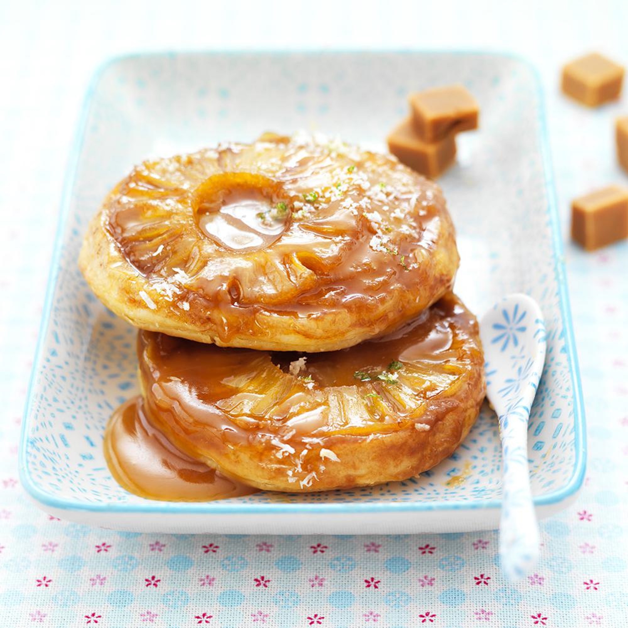 Tarte Tatin à L ananas Frais Du Meilleur Patissier Mini Tatin à l'ananas