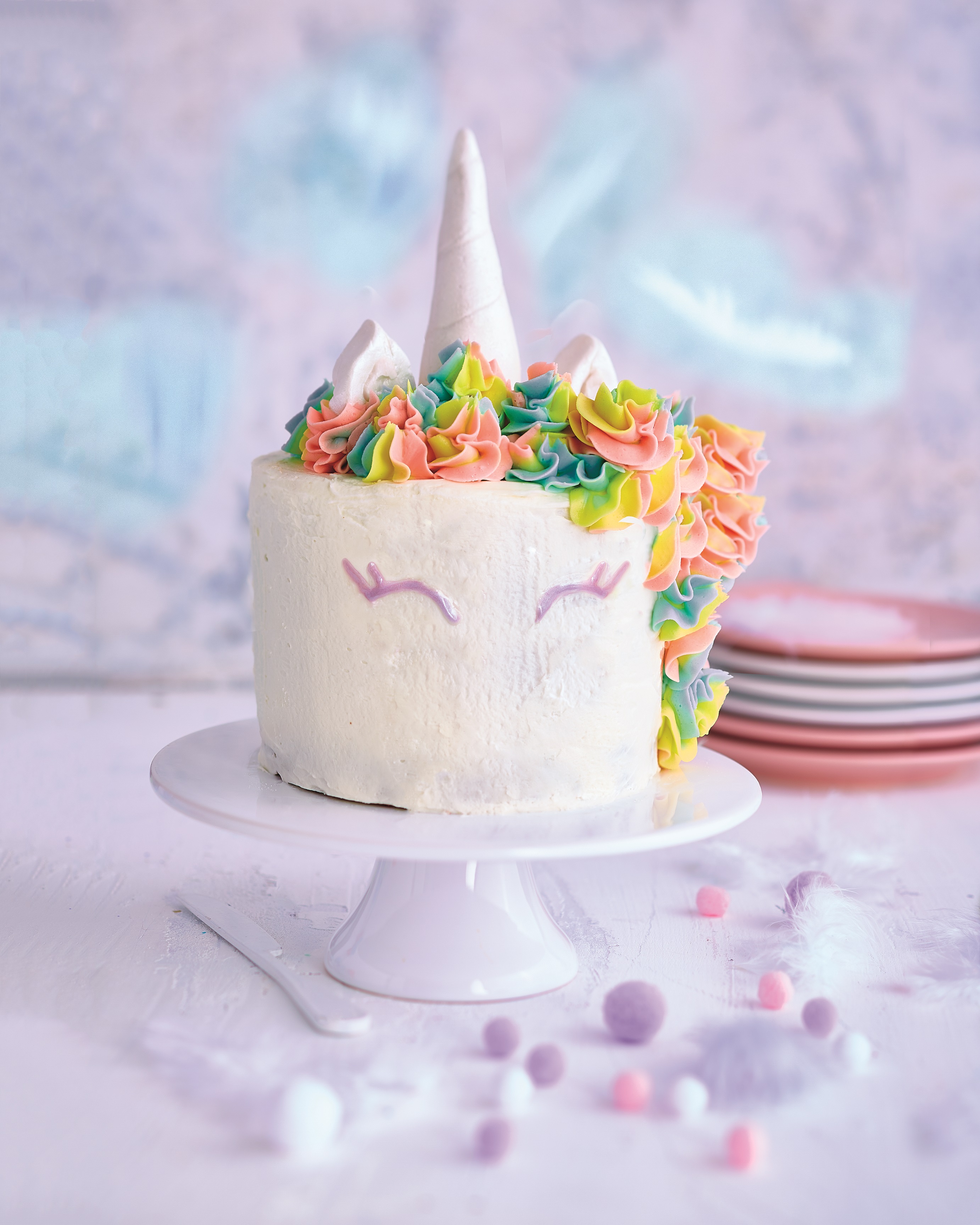 Gâteau d'anniversaire Licorne - Recette par Une French girl cuisine