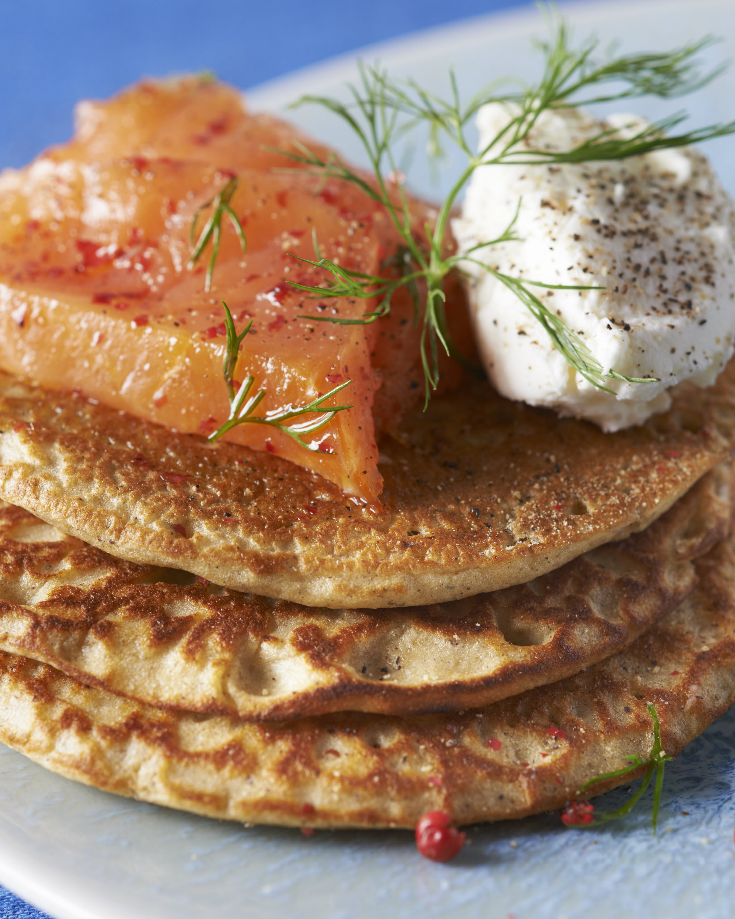 Recette de blinis à la semoule fine Le Renard.