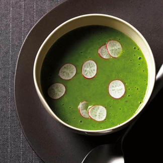 Soupe aux fanes de radis-image
