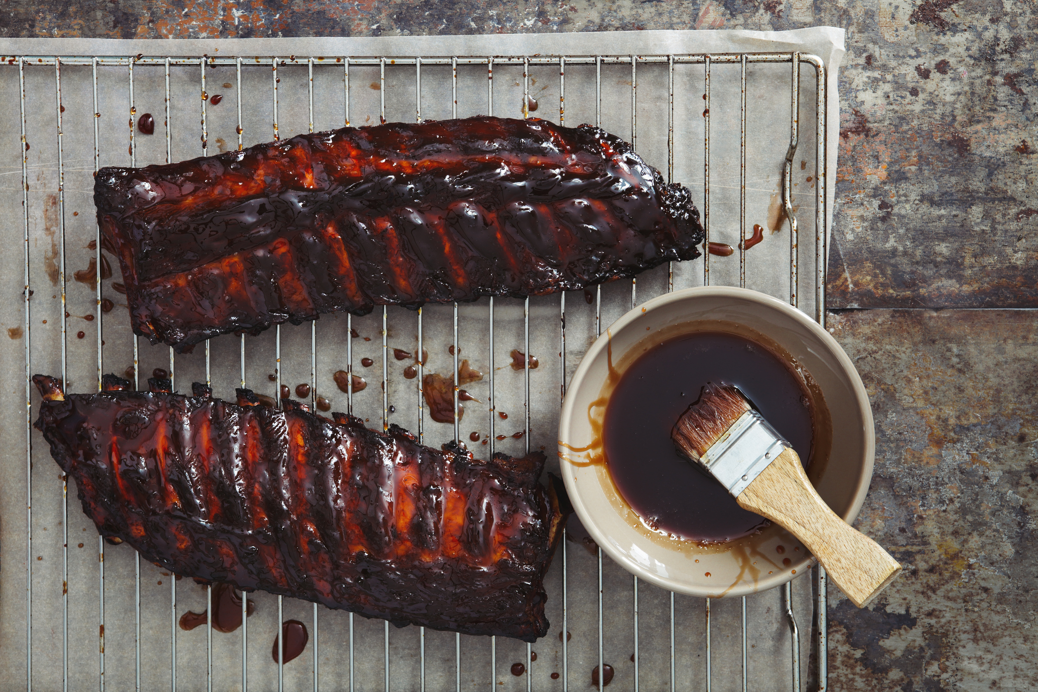 Recette Ribs de porc grillés au barbecue (facile, rapide)