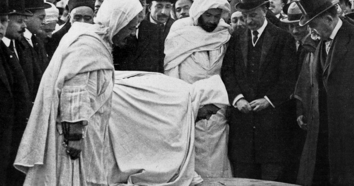 Laying Of The First Stone Of The Great Mosque Of Paris The Ceremony