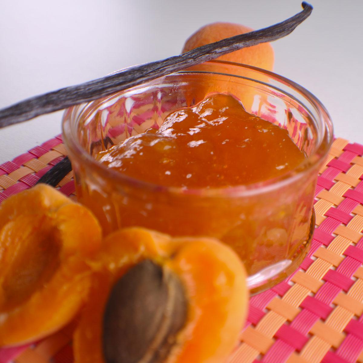 Recette Confiture D'abricots Bergeron à La Vanille - Cuisine