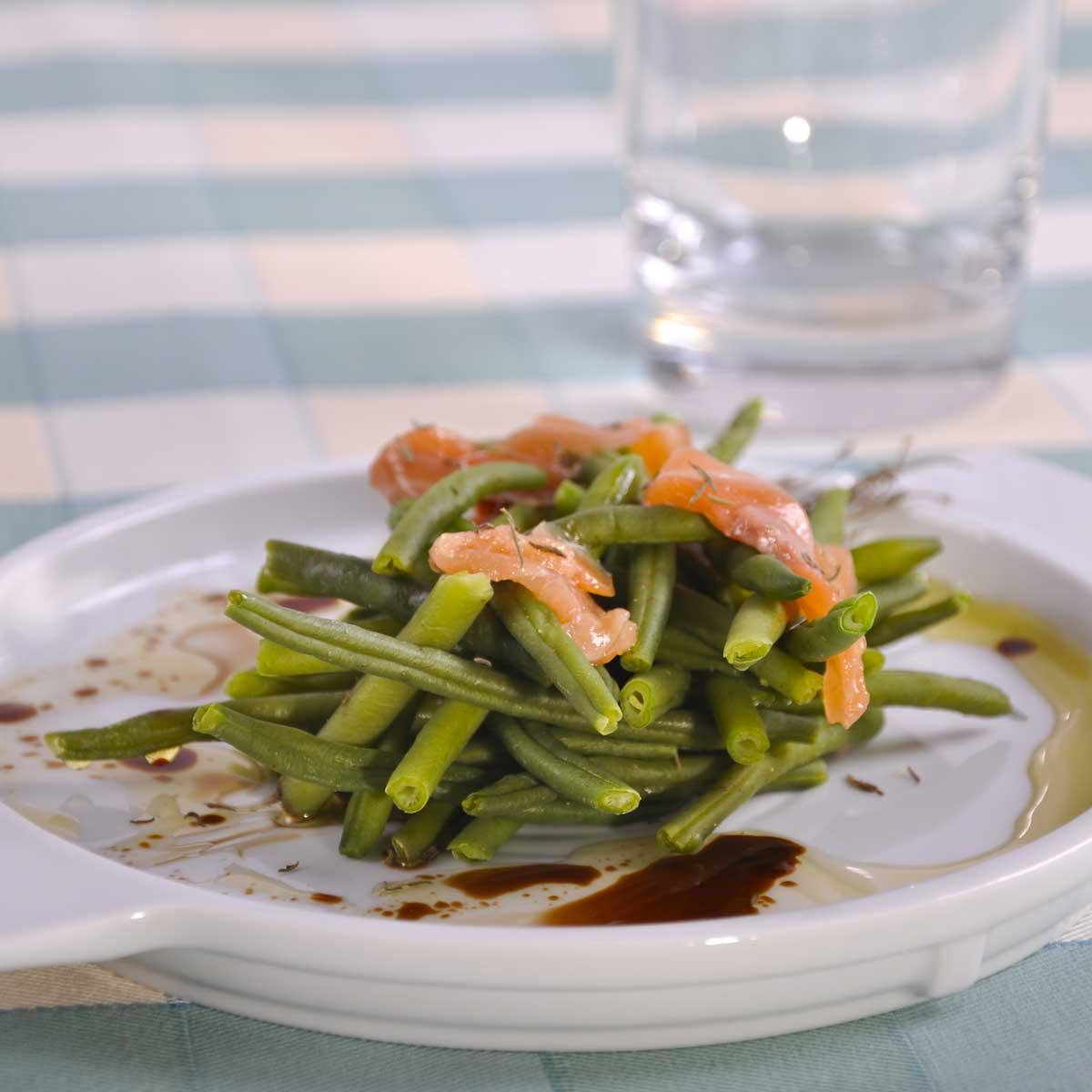 Recette Salade De Haricots Verts Au Saumon Cuisine Madame Figaro