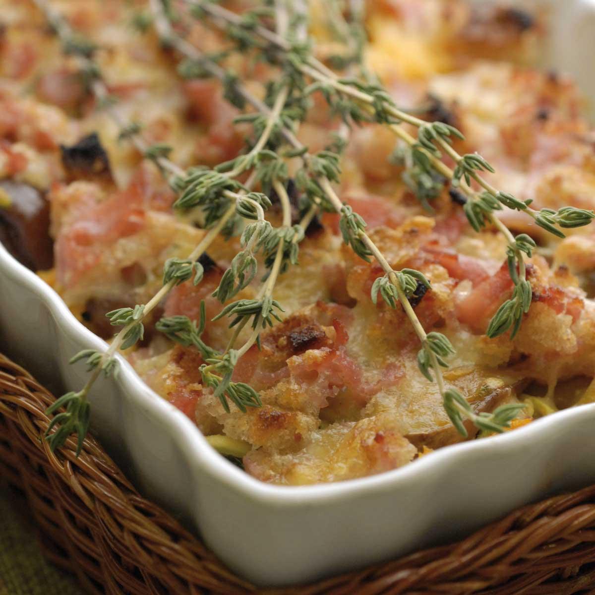 recette crumble d automne au bacon et fromage cuisine recette crumble d automne au bacon et fromage cuisine