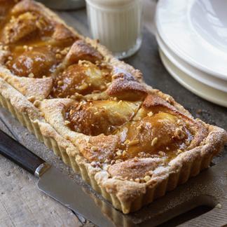 Recette tarte à la poire et au mascarpone - Cuisine / Madame...
