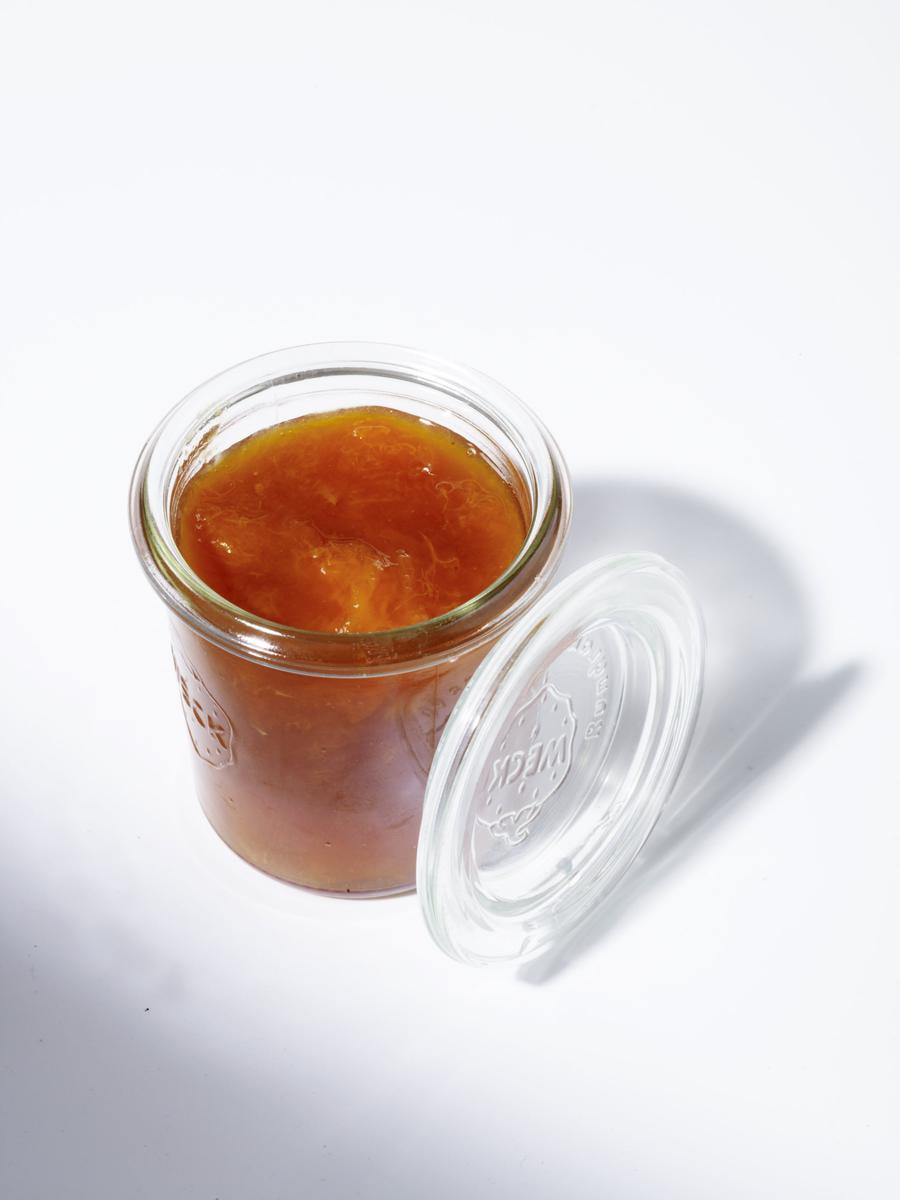 Recette confiture de pêches jaunes Cuisine / Madame Figaro