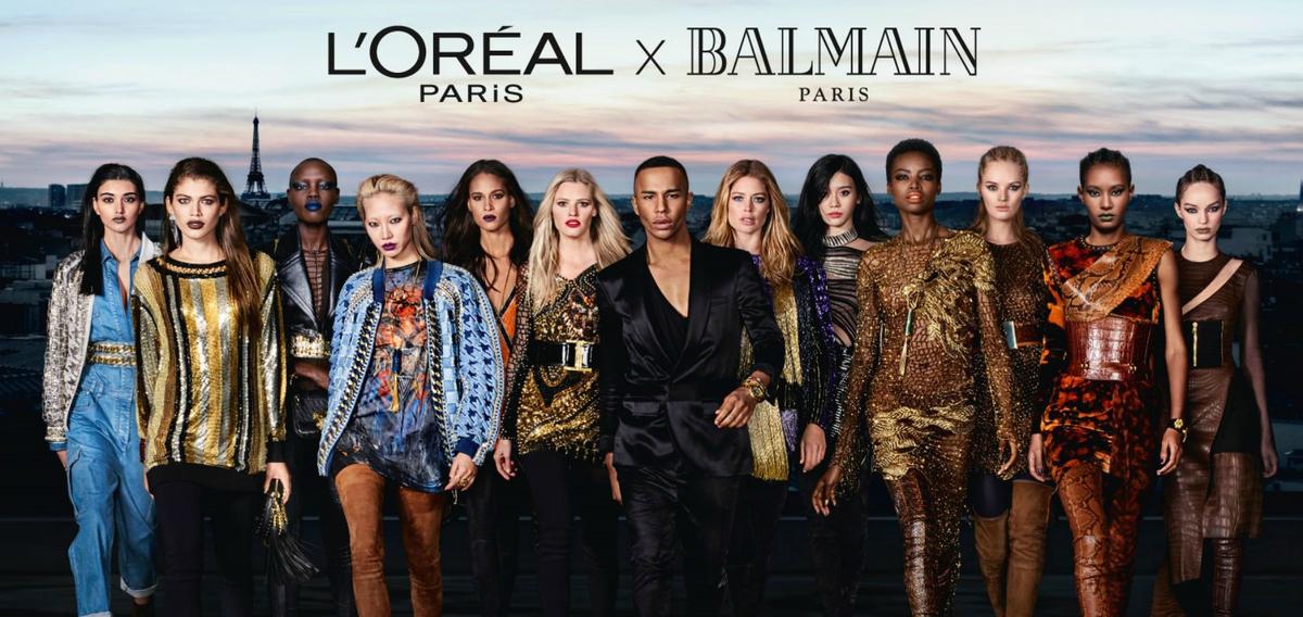 L'Oréal Paris et Balmain : une collaboration maquillage inédite