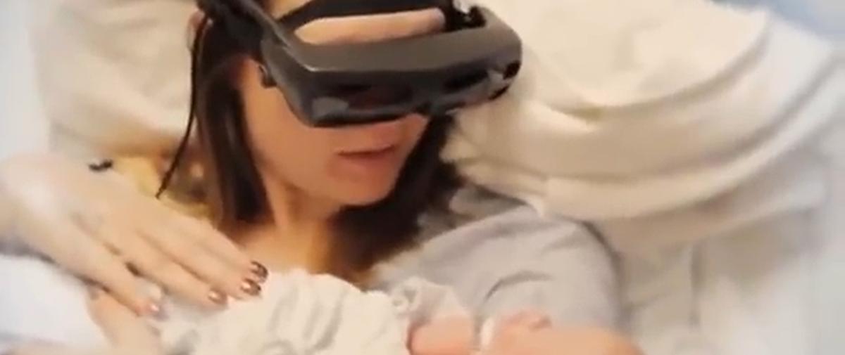 L'émouvante vidéo d'une maman aveugle découvrant son nouveau-né