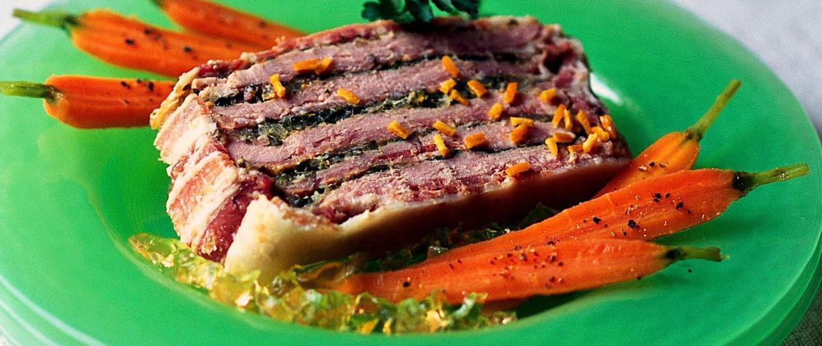 Recette terrine de veau à l’orange Cuisine / Madame Figaro