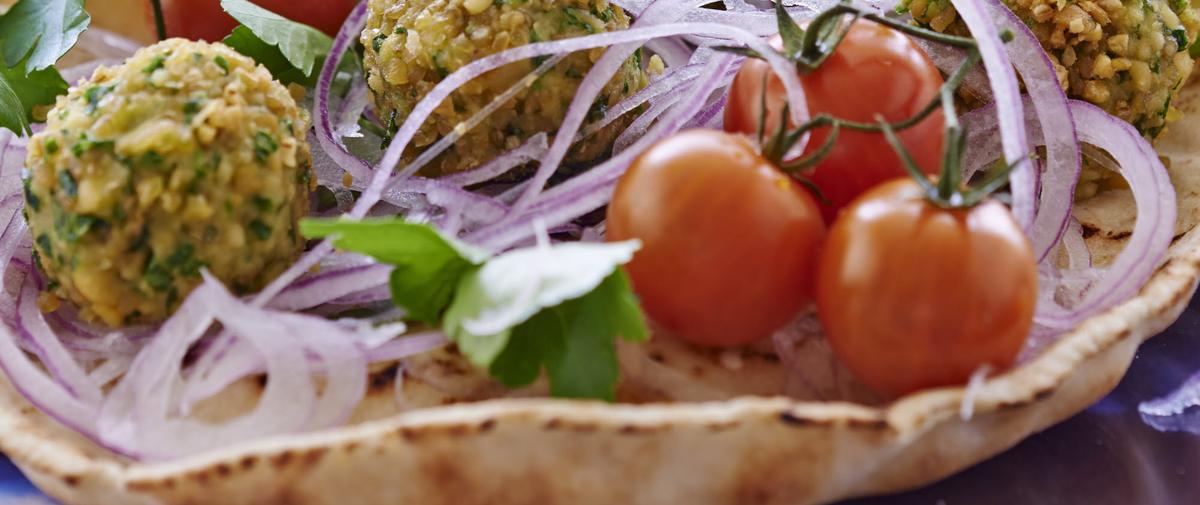 Sandwich aux falafels