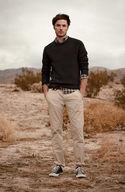 mens plaid shirt smart-casual