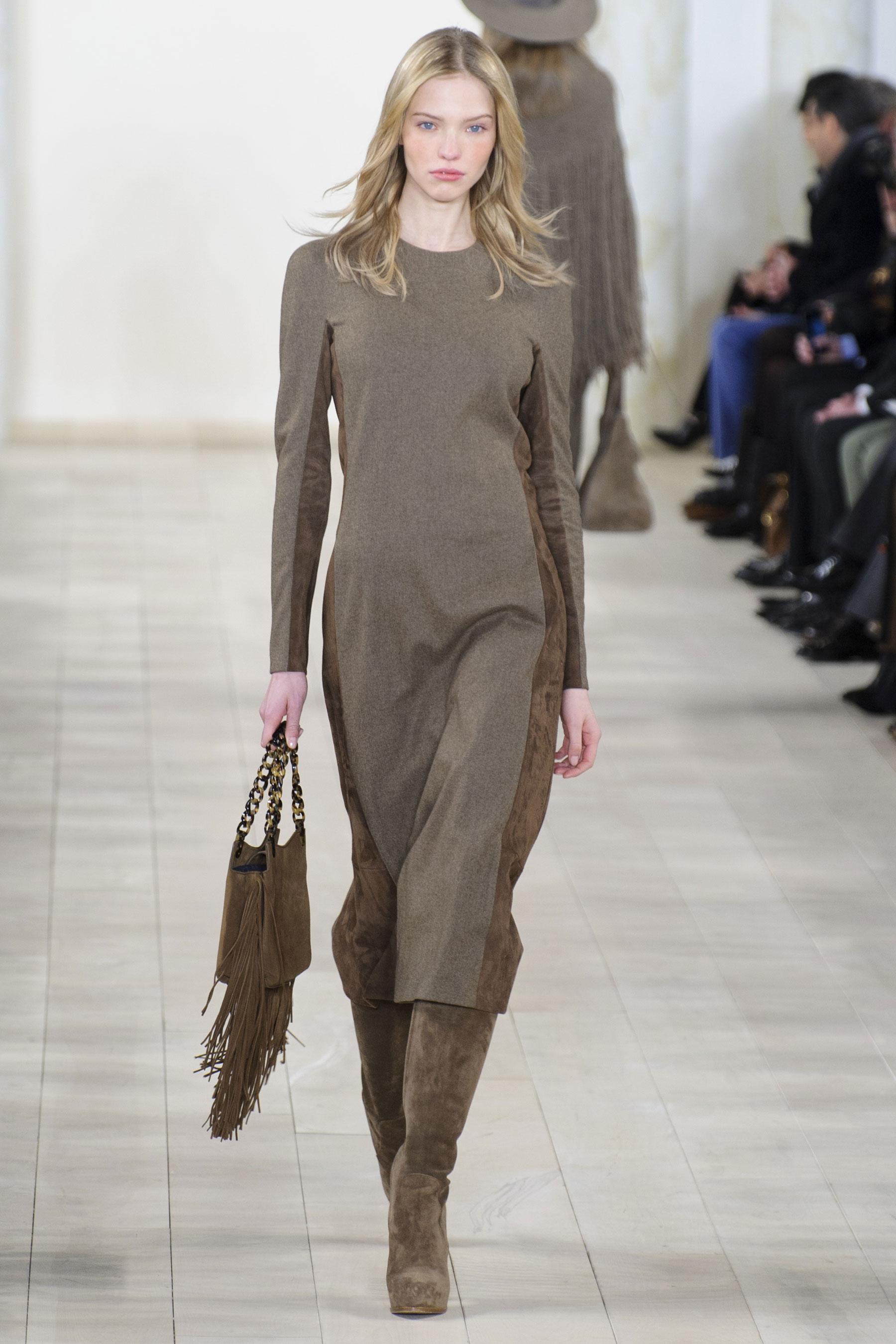 Défilé Ralph Lauren Collection automne,hiver 2015,2016, New York , Look 8.