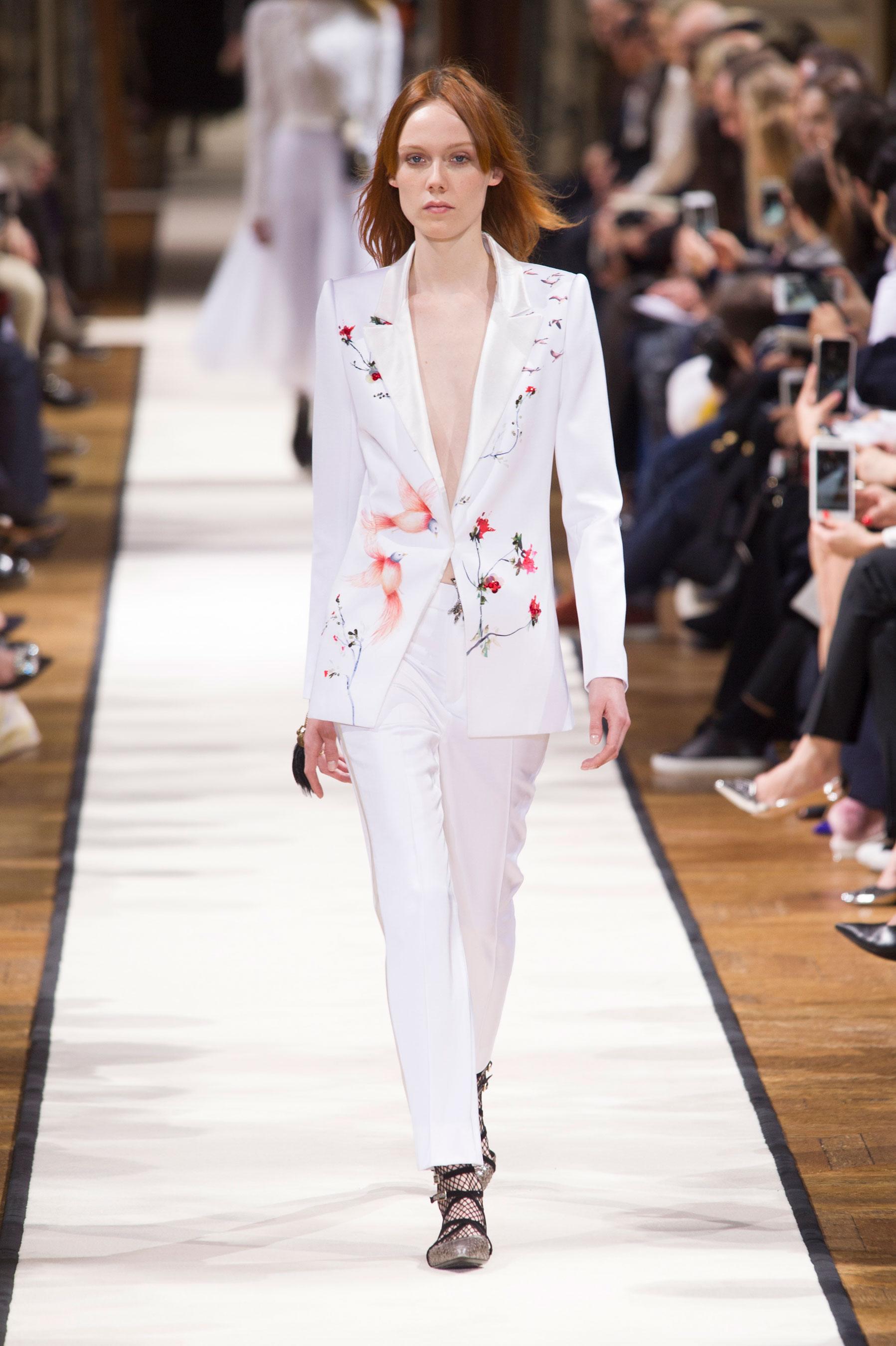 Défilé Lanvin automne,hiver 2017,2018, Paris , Look 18.