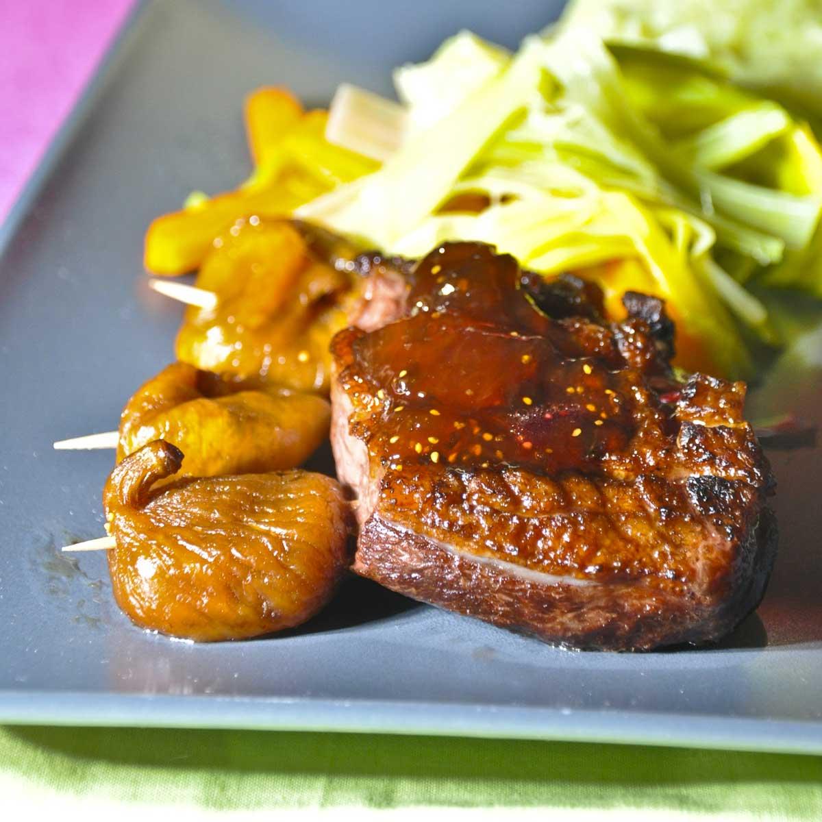 Recette Magret De Canard Aux Figues Cuisine Madame Figaro