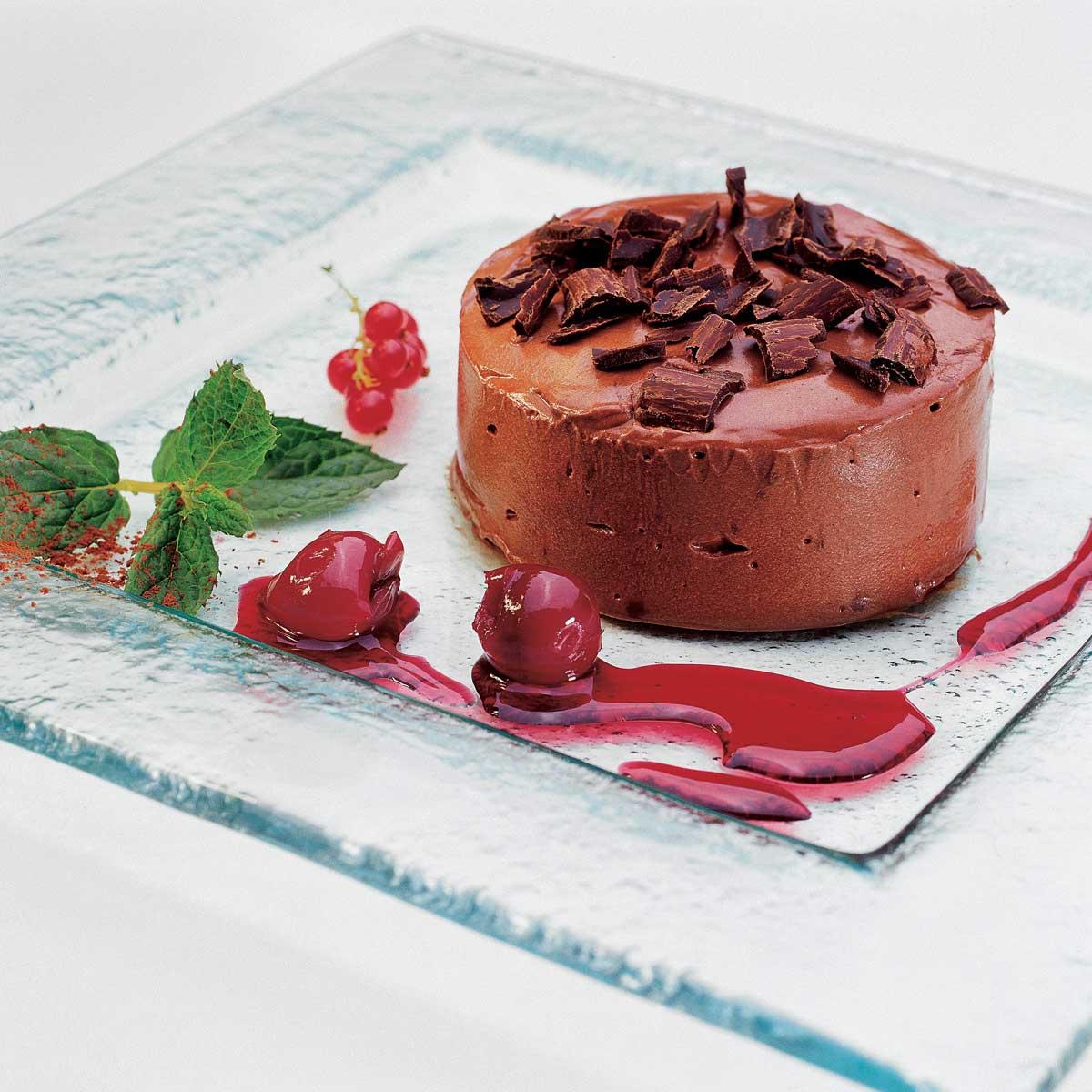 Recette Fondant Au Chocolat Et Griottes Cuisine Madame Figaro