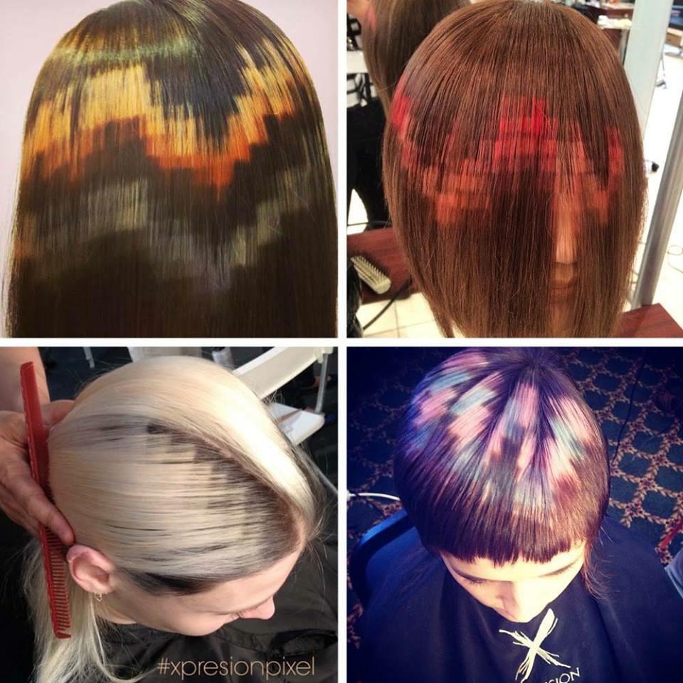 Xpression Pixel Hair | pixel hair nos cheveux en mode quot geek quot madame figaro Xpression Pixel Hair | pixel hair nos cheveux en mode quot geek quot madame figaro