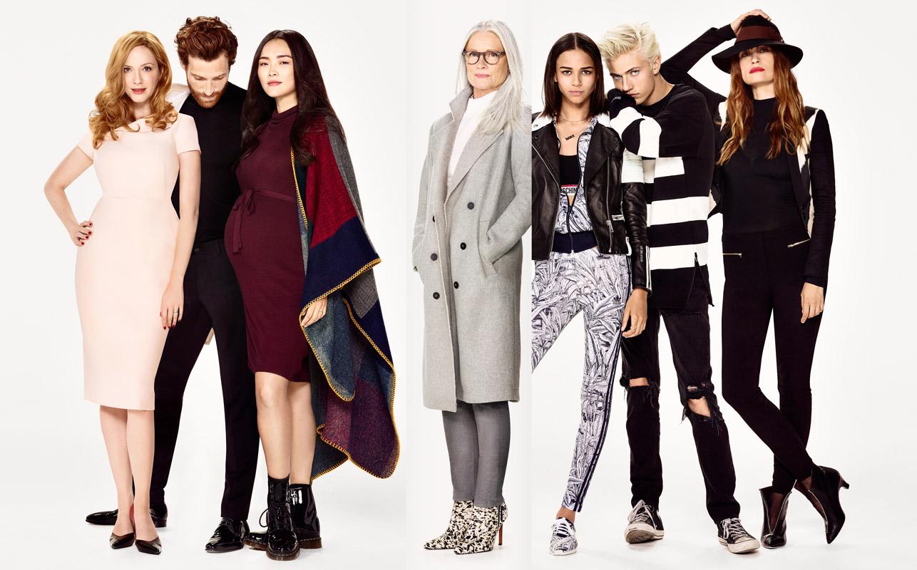 Caroline de Maigret et Christina Hendricks s'affichent pour Zalando