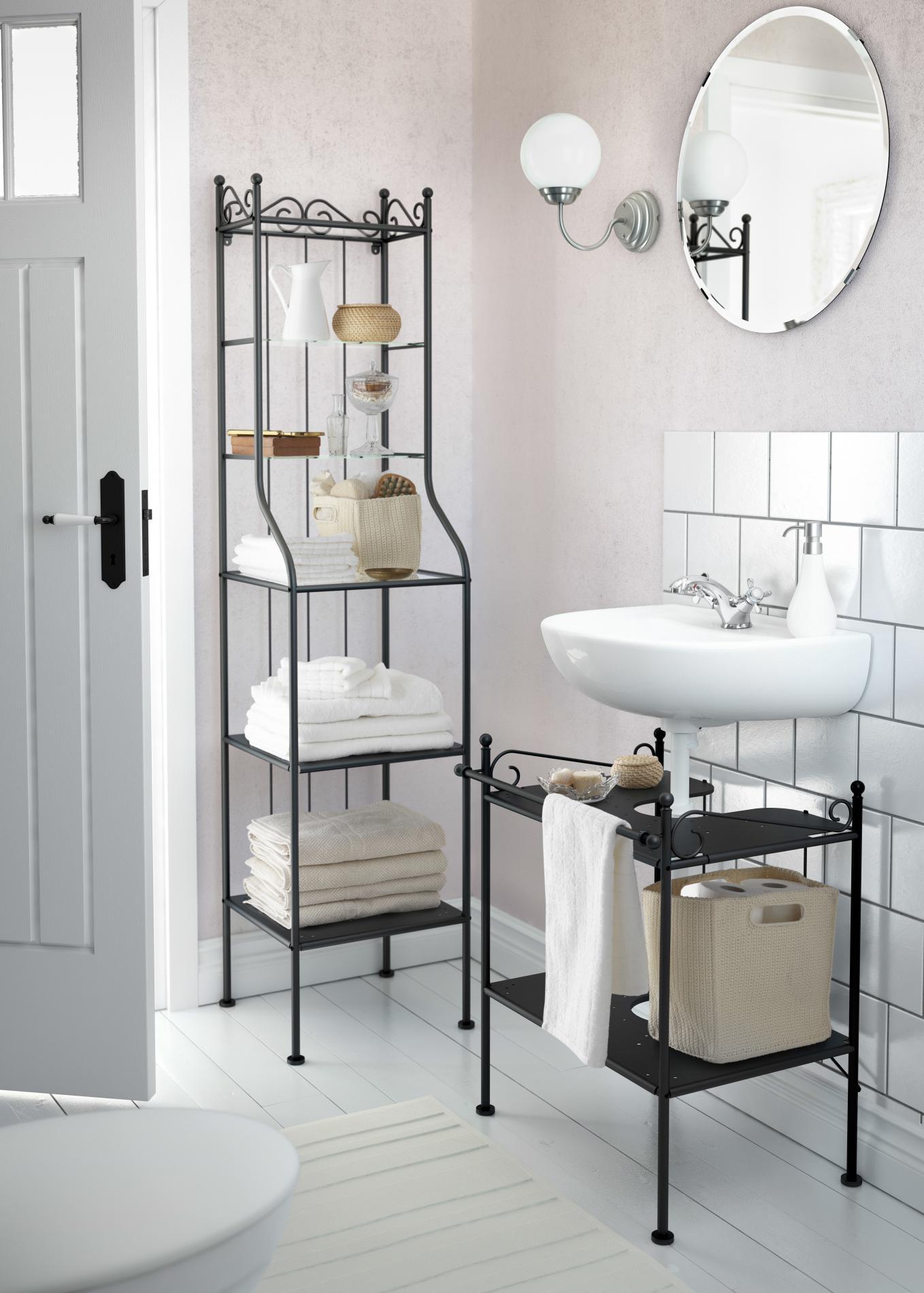 Conseils déco en noir & blanc pour une salle de bains plus ...