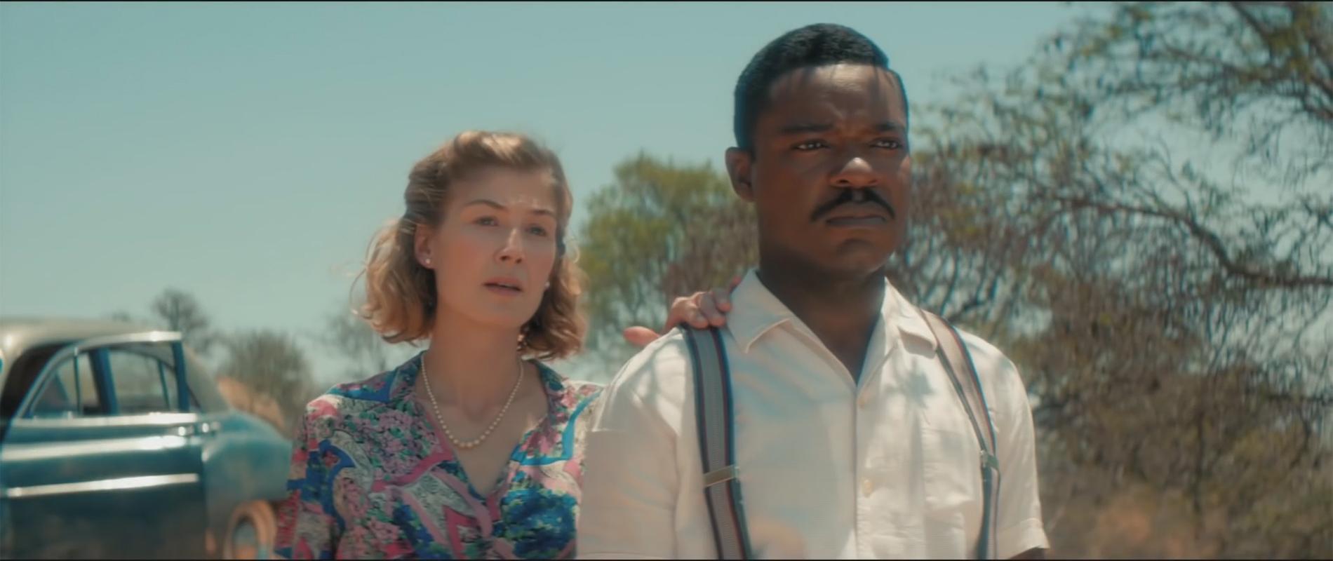 Film A United Kingdom Histoire Vraie "A United Kingdom", l’histoire vraie d’un couple mixte face au...