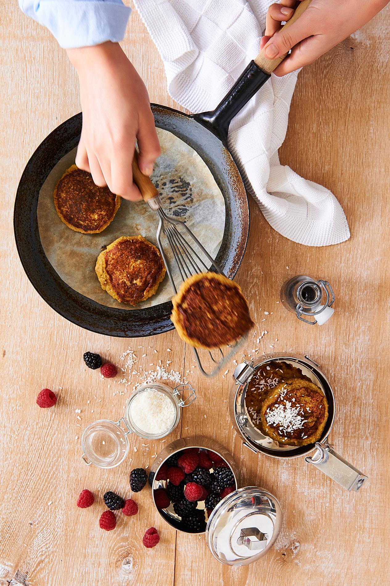 Recette pancake végan Cuisine / Madame Figaro
