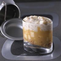 Riz au lait, spéculoos et confiture de lait