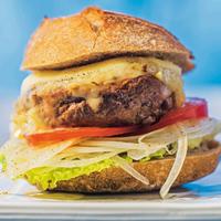 Burger au crottin de Chavignol
