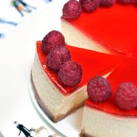 Cheesecake aux framboises