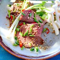 Lamelles de bœuf à la coréenne