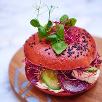 Veggie bagel