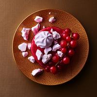Vacherin express aux fruits rouges