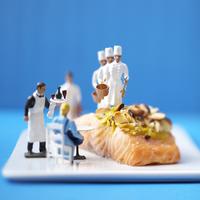 Saumon pané aux amandes